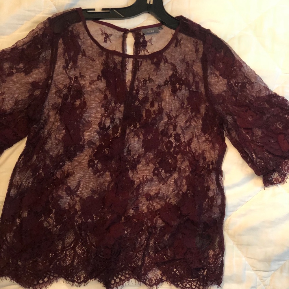 Ichi Lace Midi Sleeve